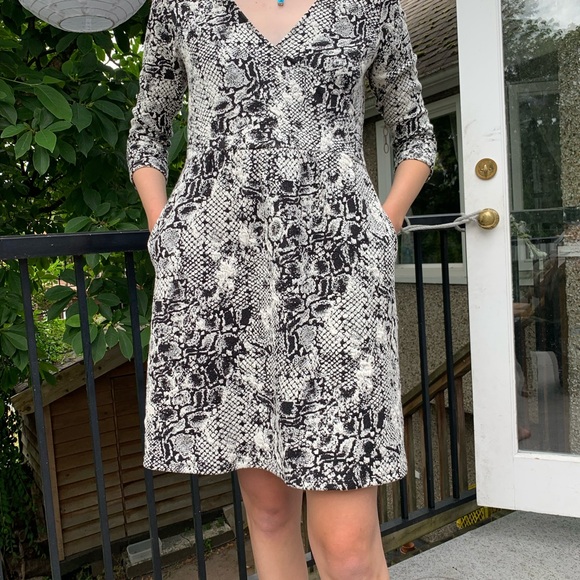 Anthropologie woven textured dress sz L - Picture 2 of 10